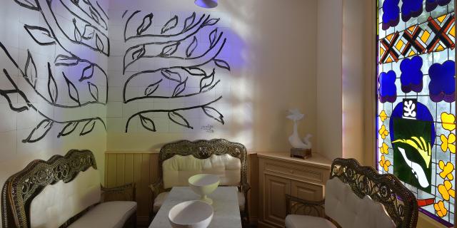 Blick ins Tériade-Esszimmer im Matisse-Museum in Le Cateau-Cambrésis, Nordfrankreich. Copyright: Dominique Silberstein