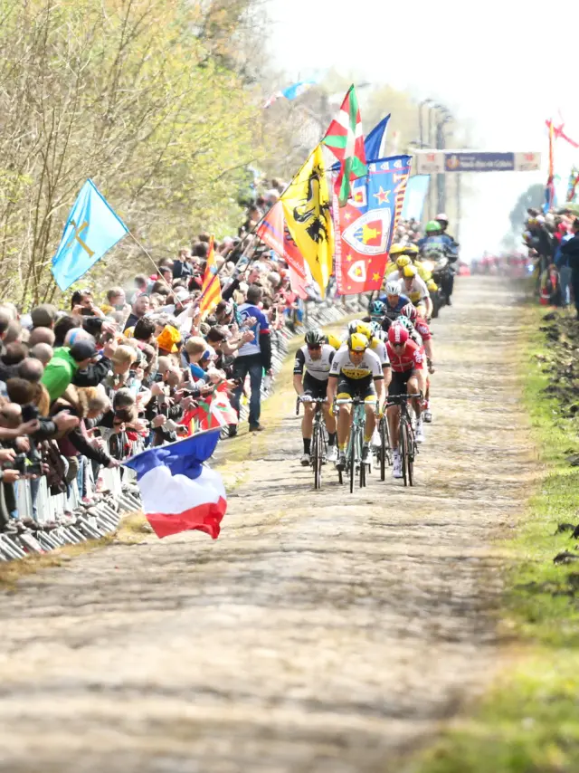 Northern France _ Paris-Roubaix _ Cycling race © OT Porte du Hainaut - Fabien Boukla