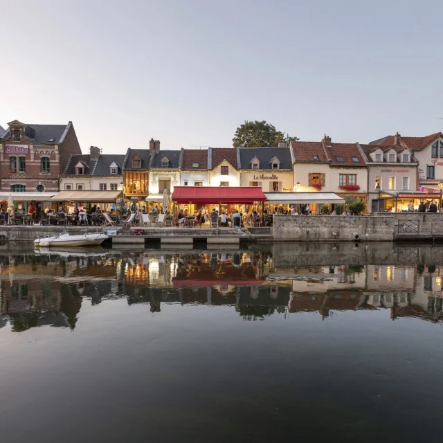 Northern France _Amiens _ St Leu district _ Le Quai Bélu © CRTC Hauts-de-France - Nicolas Bryant