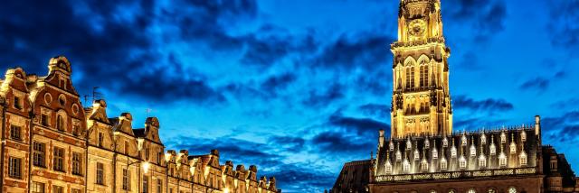 Der Glockenturm von Arras in Nordfrankreich. Copyright: Office de Tourisme Arras Pays d'Artois - Ama66