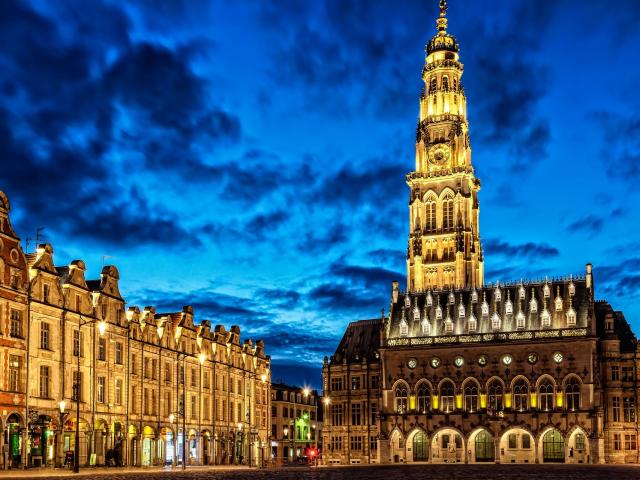 Der Glockenturm von Arras in Nordfrankreich. Copyright: Office de Tourisme Arras Pays d'Artois - Ama66