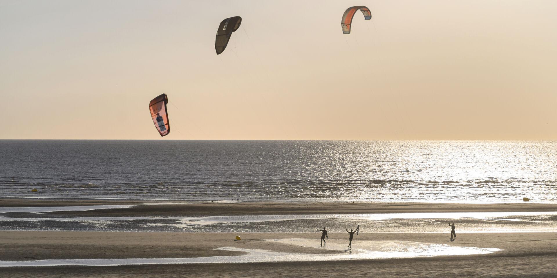 Baie de Somme_Kite-surf ©CRTC Hauts-de-France-Nicolas Bryant