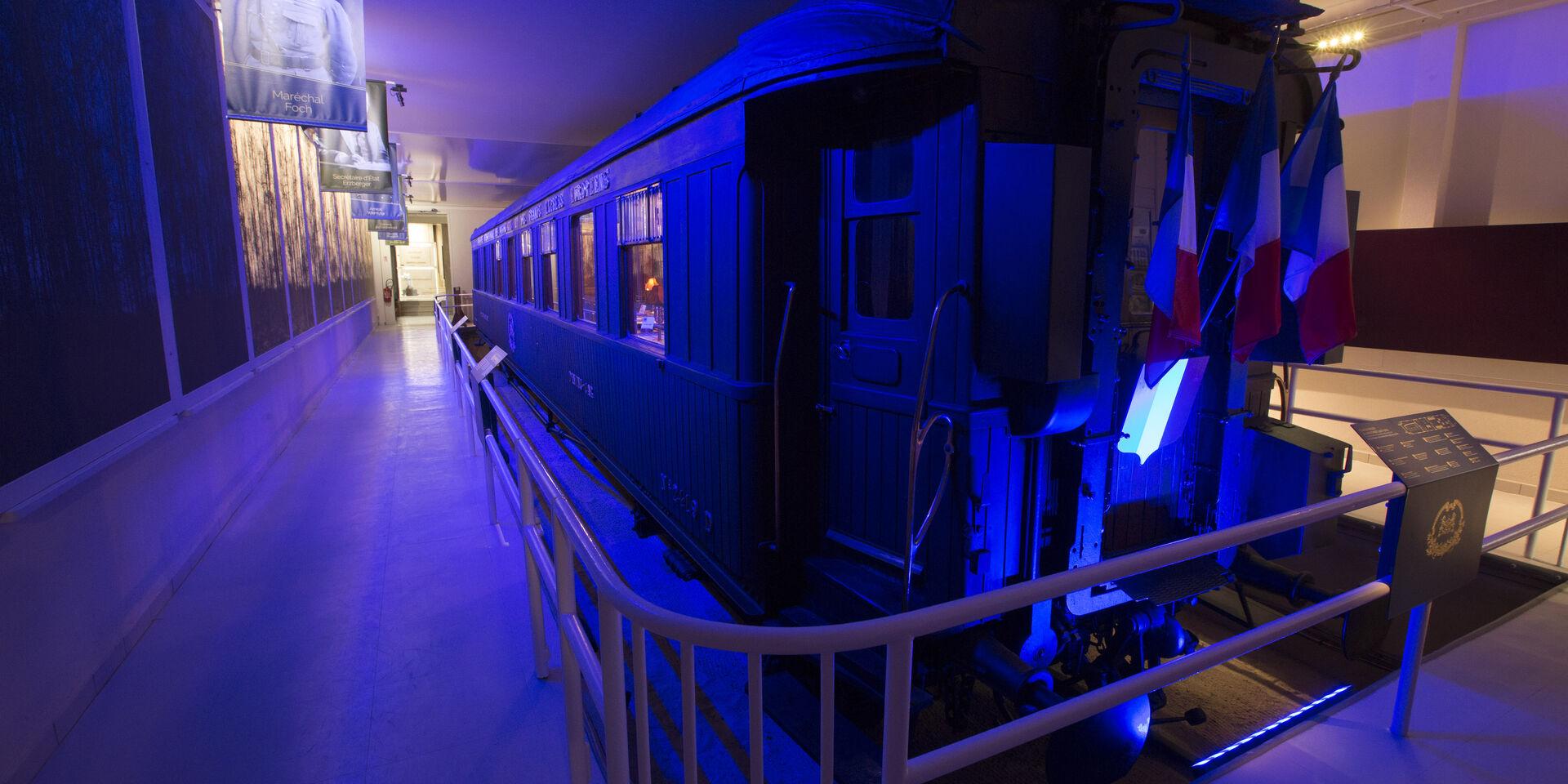Compiègne _ Wagon de l’Armistice Rethondes © CRTC Hauts-de-France - Ludovic Leleu
