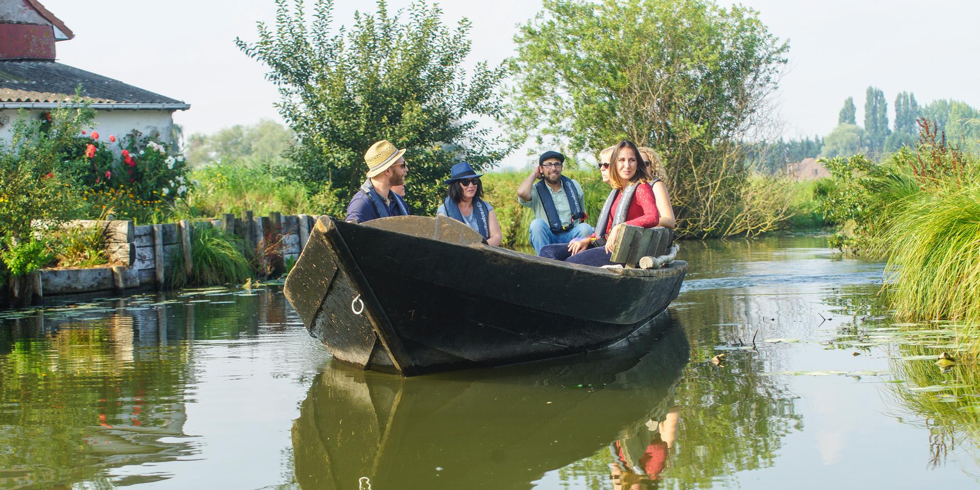 Clairmarais Faiseurs de bateaux bacôve © Tourisme en Pays De Saint Omer - P.Hudelle