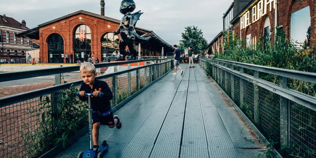 Bahnhof Saint Sauveur in Lille, Copyright: Lille 3000 - Jonas Verbeke