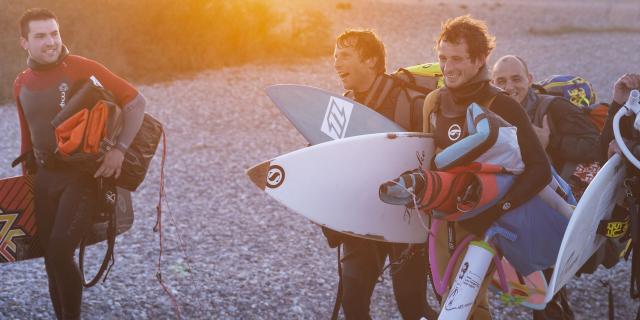 Northern France _ Bay of Somme _ Kitesurfing©CRTC Hauts-de-France-Nicolas Bryant