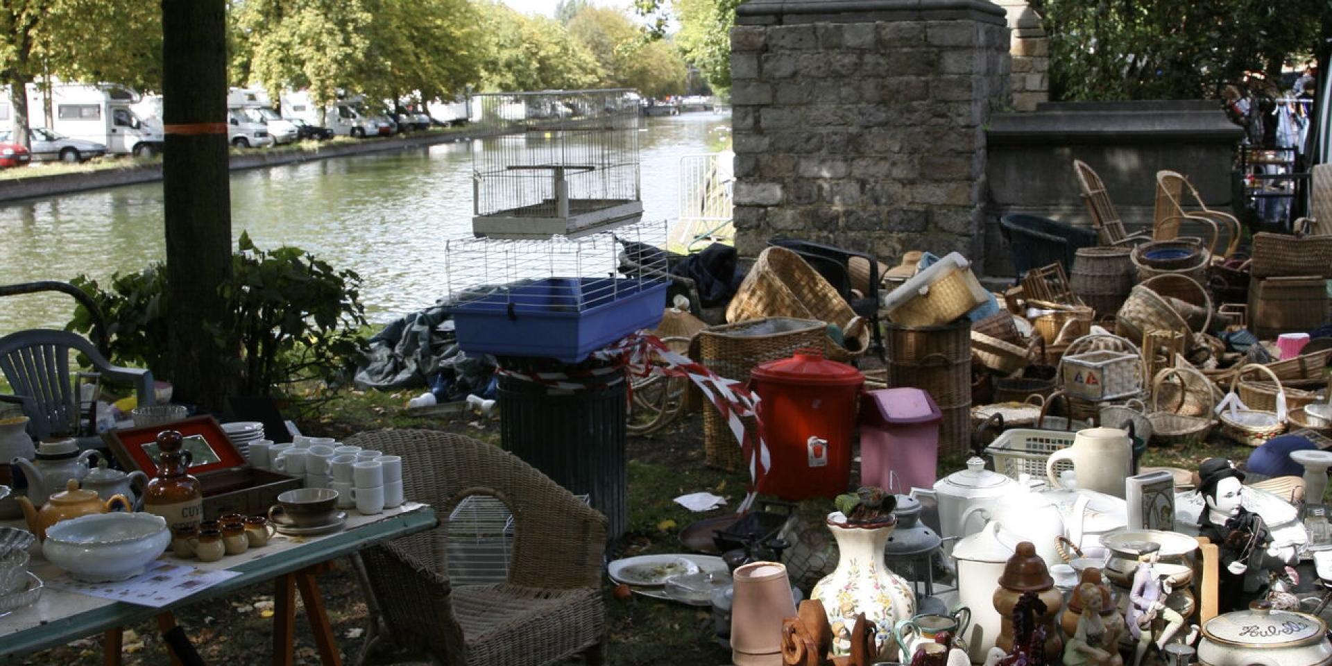 Northern France _ Lille _ flea market © Maxime Dufour - Office de Tourisme de Lille