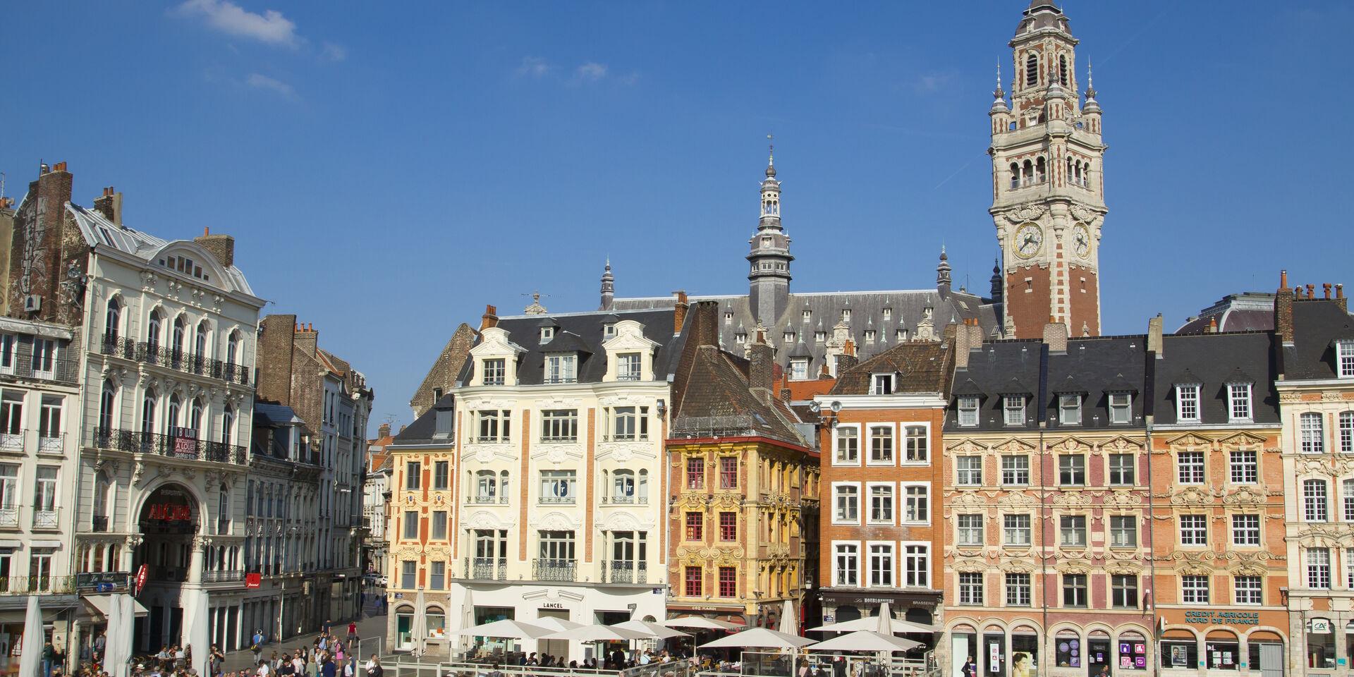 Blick auf den Place Général de Gaulle in Lille. Copyright: CRTC Hauts-de-France - AS Flament
