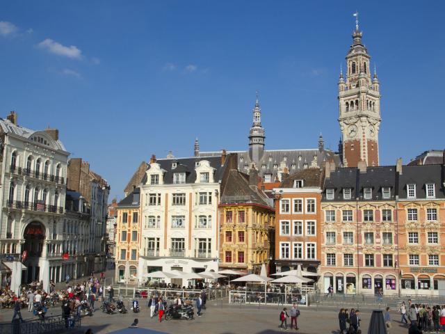 Blick auf den Place Général de Gaulle in Lille. Copyright: CRTC Hauts-de-France - AS Flament