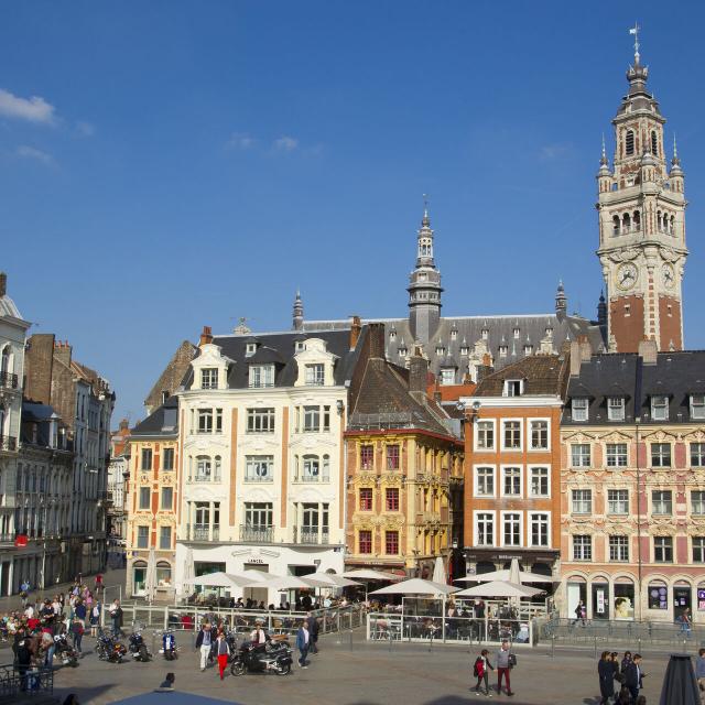 Blick auf den Place Général de Gaulle in Lille. Copyright: CRTC Hauts-de-France - AS Flament