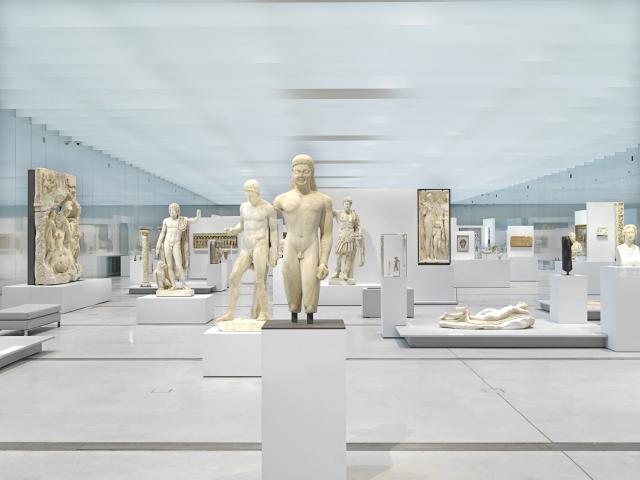 Skulpturenausstellung im Kunstmuseum Louvre-Lens in Lens, Copyright: Philippe Chancel