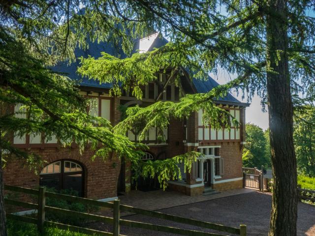 Blick auf den Park Yourcenar in Saint-Jans-Cappel, Nordfrankreich. Copyright: Destination Cœur de Flandre