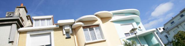 Noord-Frankrijk_Dunkerque façades du quartier Excentric © Office De Tourisme Et Des Congrès de Dunkerque - Samuel Dhote