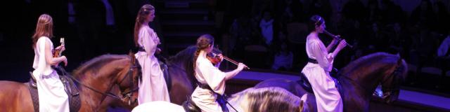 Pferde-Show auf Schloss Chantilly, Copyright: CRTC Hauts-de-France - Jean Luc Verbrugghe