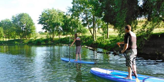 Lille, Stand Up Paddle sur la Deûle ©le Grand Huit Jb Degandt
