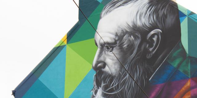 Street Art von Kobra in Boulogne-sur-Mer, Copyright: L. de Rocquigny - OTBCO