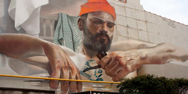 Street Art von Case Maclaim in Boulogne-sur-Mer, Copyright: L. de Rocquigny - OTBCO