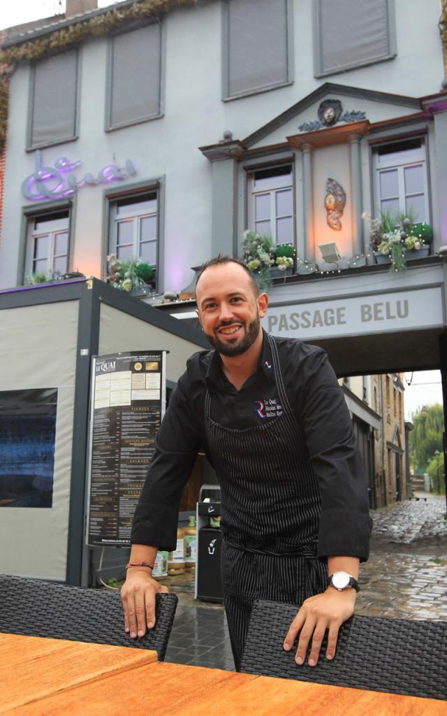 Northern France _ Amiens_ Le Quai _ Chef Nicolas Medkour © Restaurant Le Quai