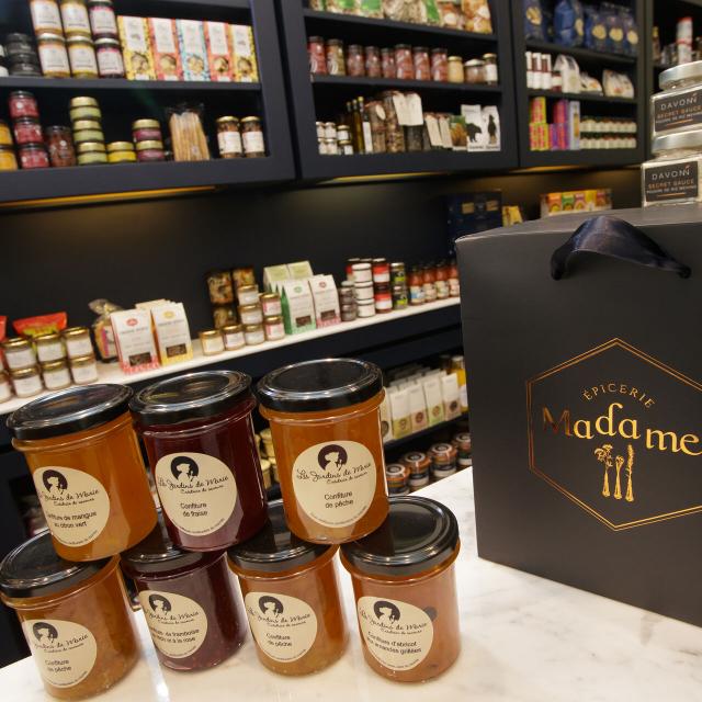 Marmeladen im Delikatessengeschäft 