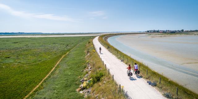 Northern France_Le Crotoy_ Vélomaritime _ the EuroVelo 4 cycle route ®EuroVelo 4©EV4 Emmanuel Berthier