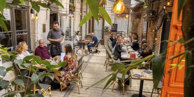 Nordfrankreich, Lille restaurant le Barbue d'Anvers