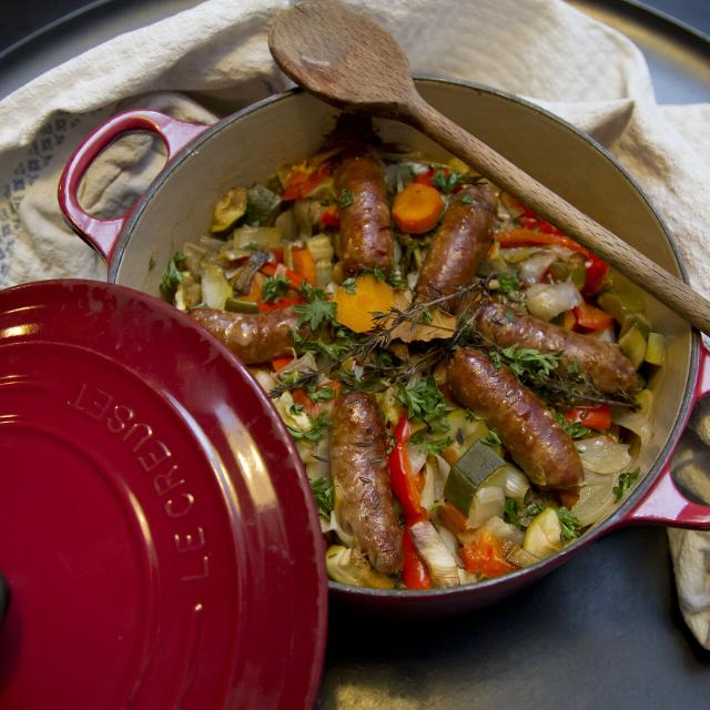 Nordfrankreich, Vermand, Maison de l'omignon, Carre Etoiles, Cocotte le creuset, Madame Varlet © Hauts-de-France Tourisme - Anne Sophie Flament