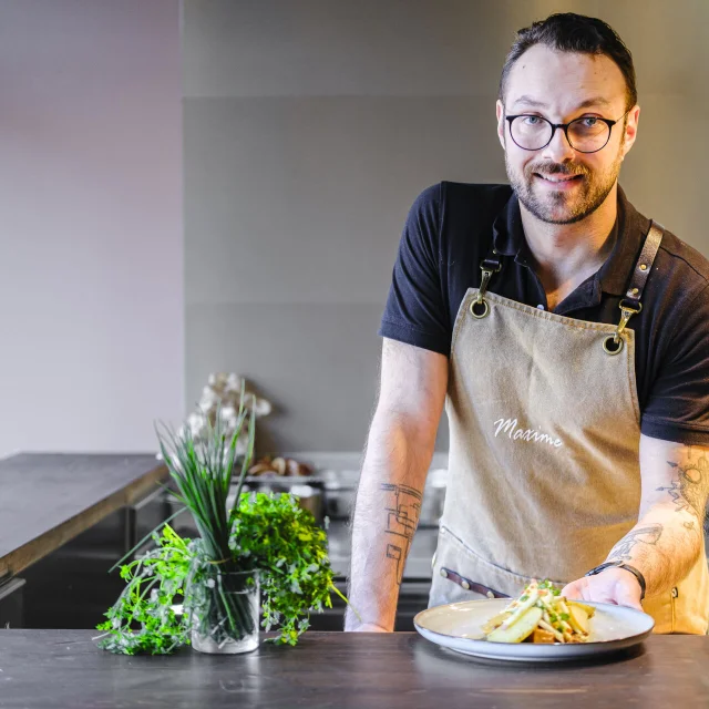 Hesdin La Foret Maxime Touverey Chef Du Restaurant Le Vecteur 06 Hauts De France Tourisme Benoit Bremer